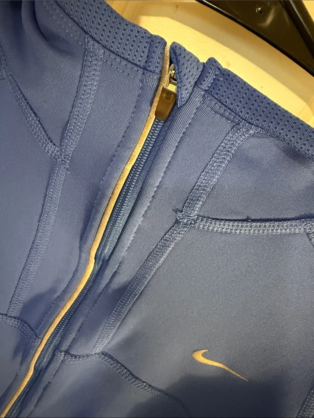 Nike Dri-Fit Periwinkle Blue Half-Zip Performance Hoodie